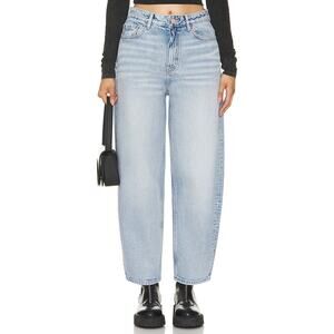 Ganni 'Rigid' Blue Cotton Denim Stary Denim Jean Size 27